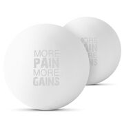 Lacrosse Massage Recovery Balls - More Pain More Gains (Set of 2)