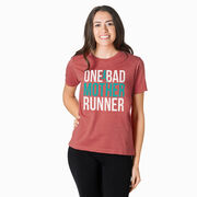 Running Short Sleeve T-Shirt - One Bad Mother Runner (Bold)