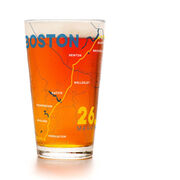 Boston 26.2 Route 16 oz Beer Pint Glass