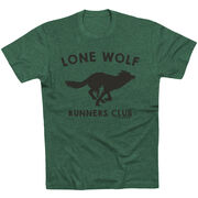 Running Short Sleeve T-Shirt - Run Club Lone Wolf