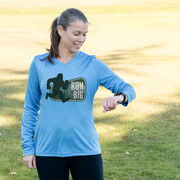 Women's Long Sleeve Tech Tee - Run Big