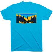 Running Short Sleeve T-Shirt - Happy Hour Runner