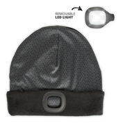 Running LED Lighted Performance Beanie - Midnight