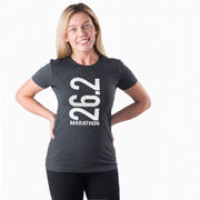 Women's Everyday Runners Tee 26.2 Marathon Vertical