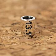 Sterling Silver 13.1 Half Marathon Large Hole Bead