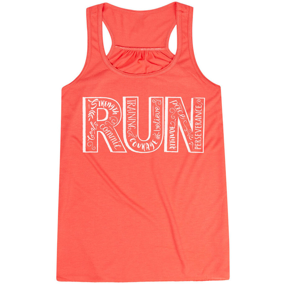Flowy Racerback Tank Top - Run With Inspiration