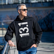 Statement Fleece Hoodie -  13.1 Half Marathon Vertical