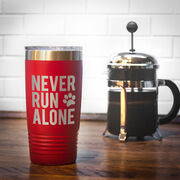 Running 20oz. Double Insulated Tumbler - Never Run Alone (Bold)