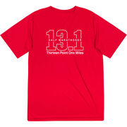 Men's Running Short Sleeve Tech Tee - Half Marathoner 13.1 Miles