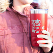 Running 20oz. Double Insulated Tumbler - Train Race Repeat