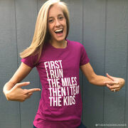 Women's Everyday Runners Tee - Then I Teach The Kids