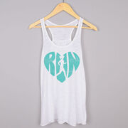 Flowy Racerback Tank Top - Love The Run