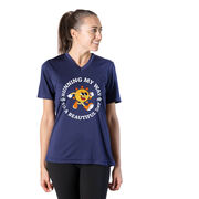 Women's Short Sleeve Tech Tee - Running My Way to a Beautiful Day