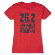 Running Women's Everyday Tee - 26.2 Math Miles