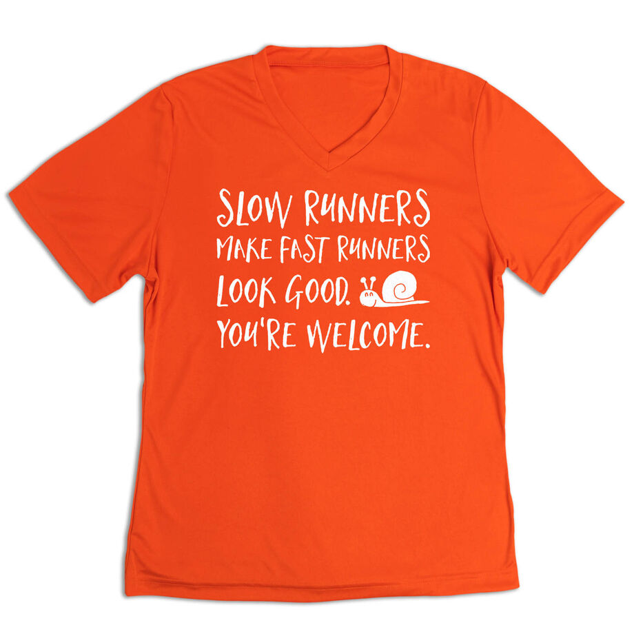 Women's Short Sleeve Tech Tee - Slow Runners