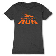 Women's Everyday Tee Gone For a Run&reg; Logo (Orange)