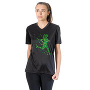 Women's Short Sleeve Tech Tee - Lucky Runner Girl