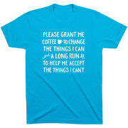 Running Short Sleeve T-Shirt - Please Grant Me Coffee