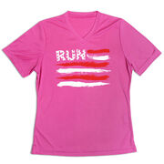 Women's Short Sleeve Tech Tee - Star Spangled Run
