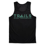 Men's Running Performance Tank Top - Trails Over Treadmills