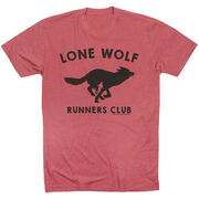 Running Short Sleeve T-Shirt - Run Club Lone Wolf