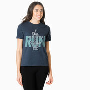 Running Short Sleeve T-Shirt - She Believed She Could So She Did