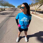 Running Short Sleeve T- Shirt - Gone For a Run® White Logo