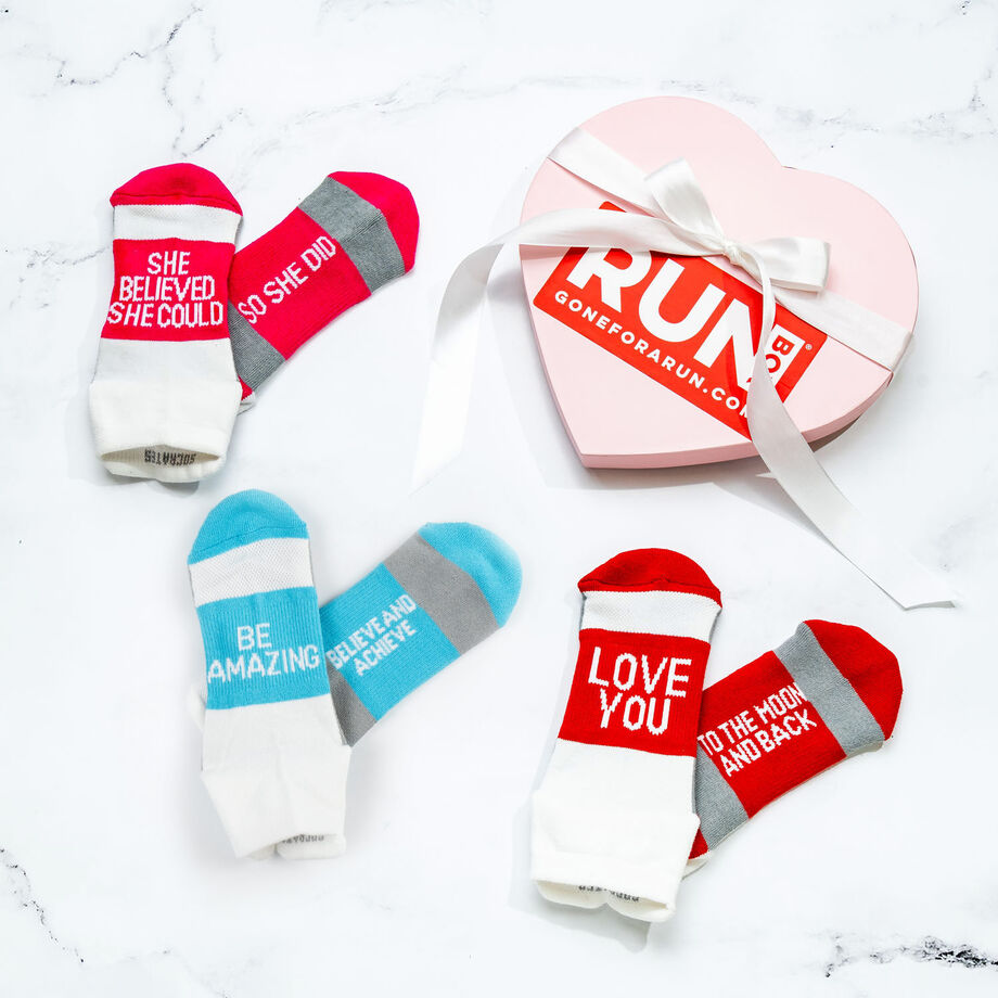 RUNBOX® Gift Set - She Knocks My Socks Off