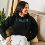 Statement Fleece Hoodie - Trails Over Treadmills