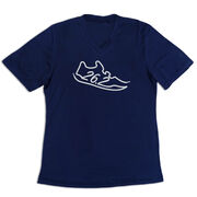Women's Short Sleeve Tech Tee - 26.2 Run Shoe
