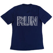 Women's Short Sleeve Tech Tee - Run With Inspiration