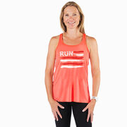 Flowy Racerback Tank Top - Star Spangled Run