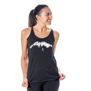 Women's Everyday Tank Top - Trail Runner in the Mountains