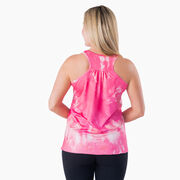 RunTechnology&reg; Performance Tank Top - I Run To Burn Off The Crazy Tie-Dye