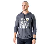Running Lightweight Hoodie - Run Now Gobble Later (Bold)