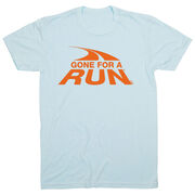 Running Short Sleeve T-Shirt - Gone For a Run&reg; Logo (Orange) 