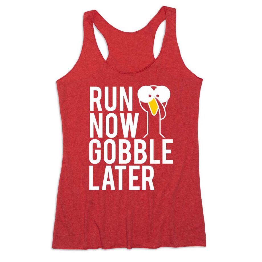 Women's Everyday Tank Top - Run Now Gobble Later (Bold)