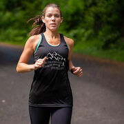 Women's Racerback Performance Tank Top - Into The Forest I Go