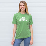Running Vintage Lifestyle T-Shirt - Gone For a Run® Logo