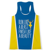 Run Like a Beast Finish Like a Beauty (Bold) Running Outfit