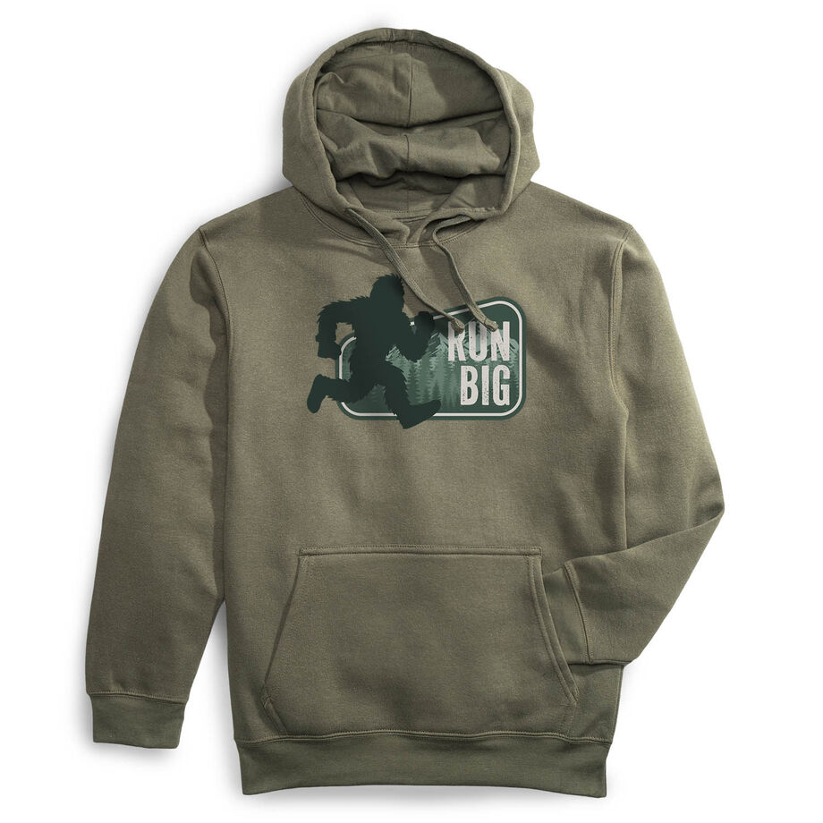 Statement Fleece Hoodie - Run Big