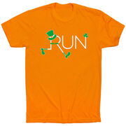 Running Short Sleeve T-Shirt - Let's Run Lucky