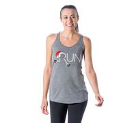 Women's Everyday Tank Top - Let's Run For Christmas
