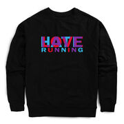 Running Raglan Crew Neck Pullover - Love Hate Running