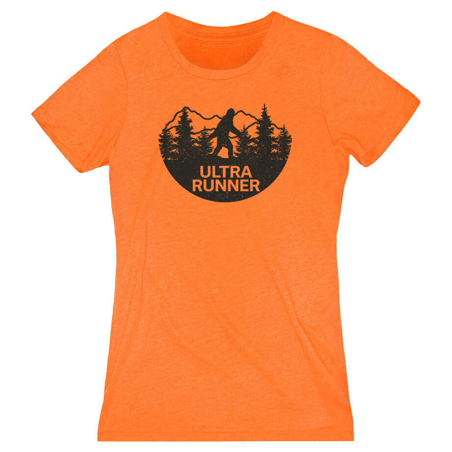 Women's Everyday Runners Tee - Ultra Runner Bigfoot