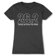 Women's Everyday Runners Tee - Marathoner 26.2 Miles