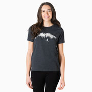 Running Short Sleeve T-Shirt - Trail Runner in the Mountains (Male)