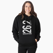 Statement Fleece Hoodie -  26.2 Marathon Vertical