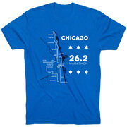 Running Short Sleeve T-Shirt - Chicago Route