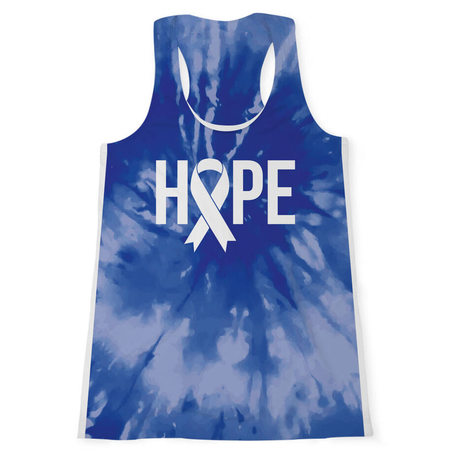 Women's Performance Tank Top - Hope Tie-Dye